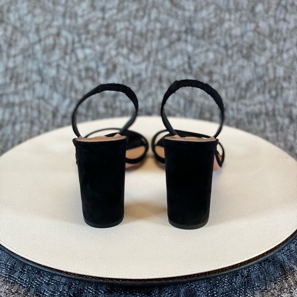 Aquazzura So Nude Block Heel Sandal Slingback size 35 - Picture 8 of 14